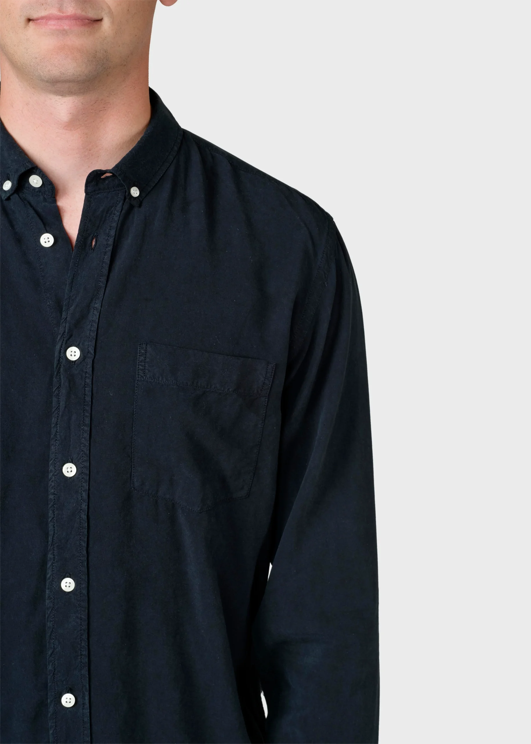 Justin shirt - Navy – Bild 5